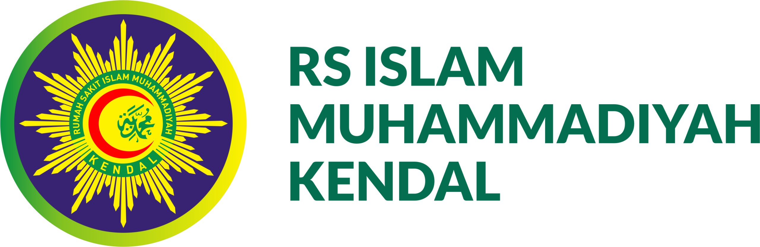 Logo RSI Muhammadiyah hitam